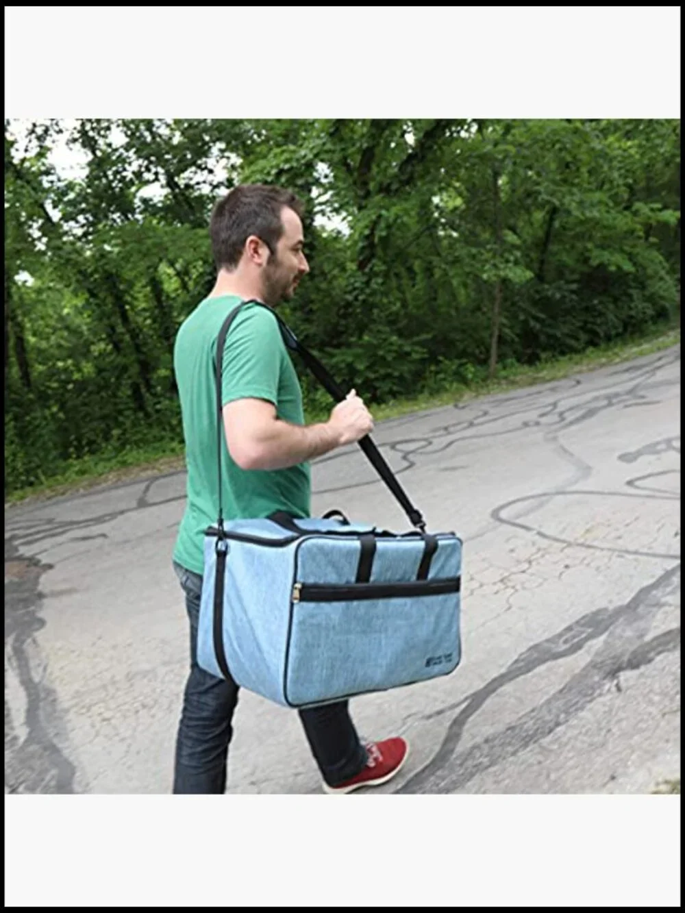 Board Game Bag for Gaming Lifestyle Travel Duffle Padded Protection Shoulder